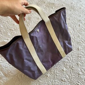 Herve Chapelier waxed canvas tote